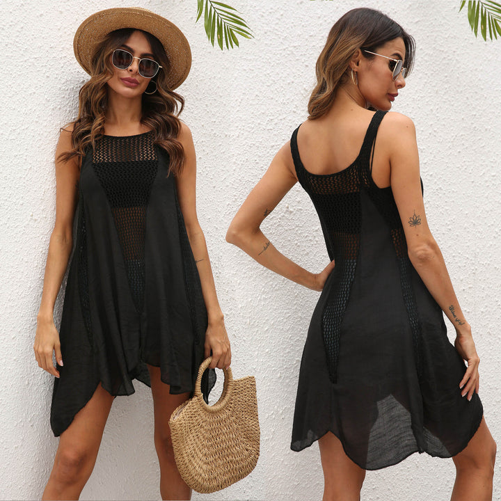Ladies Crocheted Beach Dress Airy Cover-Up Lune London
