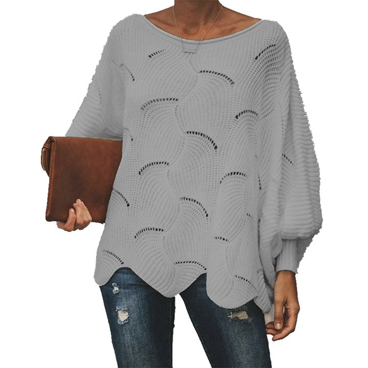 Ladies Elegant Knit Top with Relaxed Fit and Airy Knits Lune London
