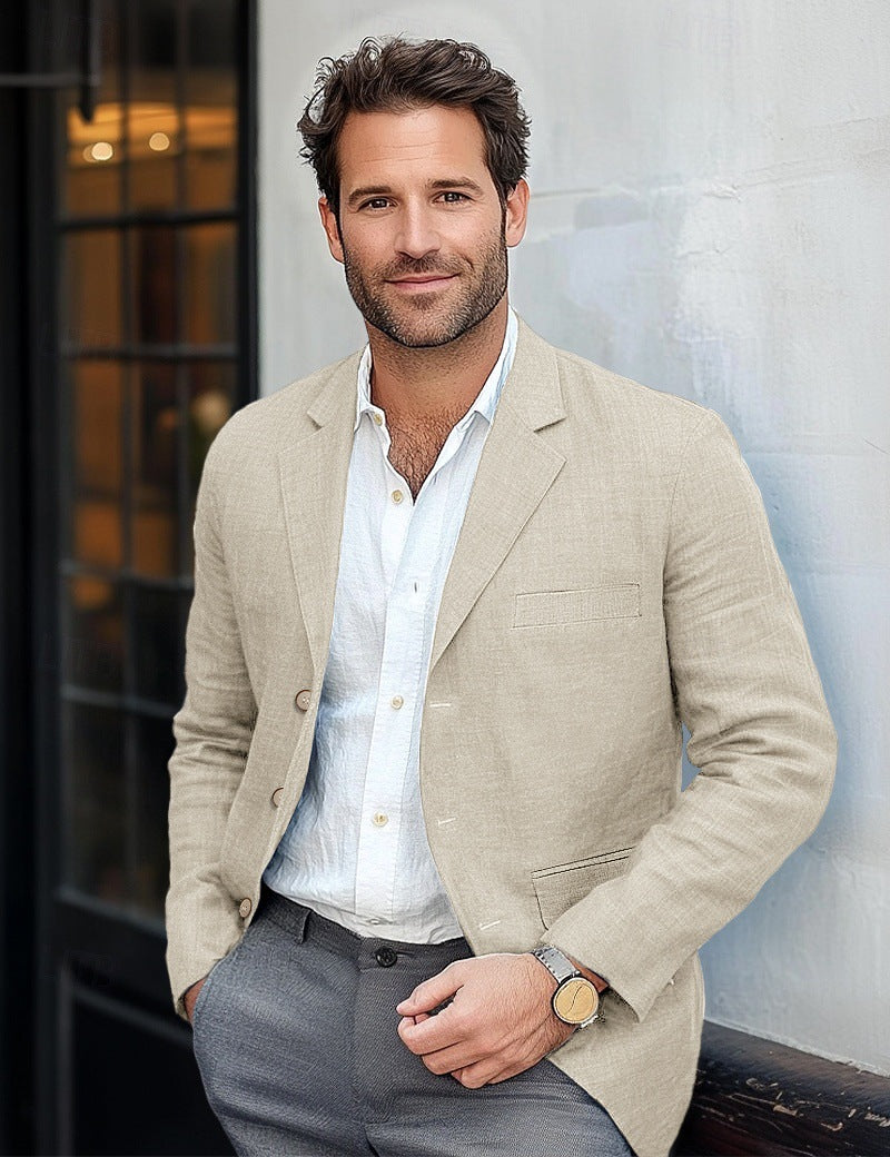 Lune London | Men's Casual Linen Blazer