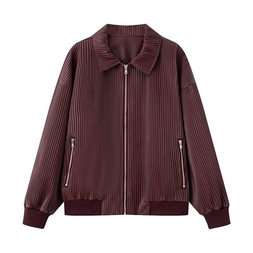 Veste matelassée tendance pour femmes avec un élégant motif à côtes Amarae