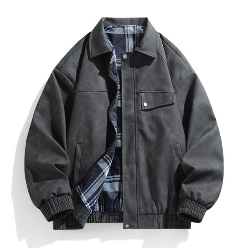 Casual utility jacket for men with two chest pockets Amarae