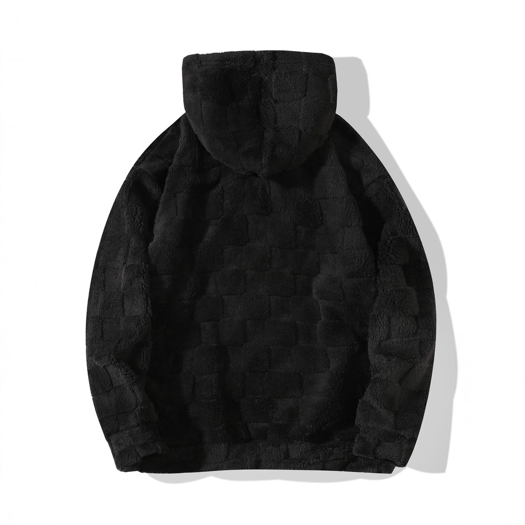 Women's plush sweatshirt set with hood and great wearing comfort Lune London