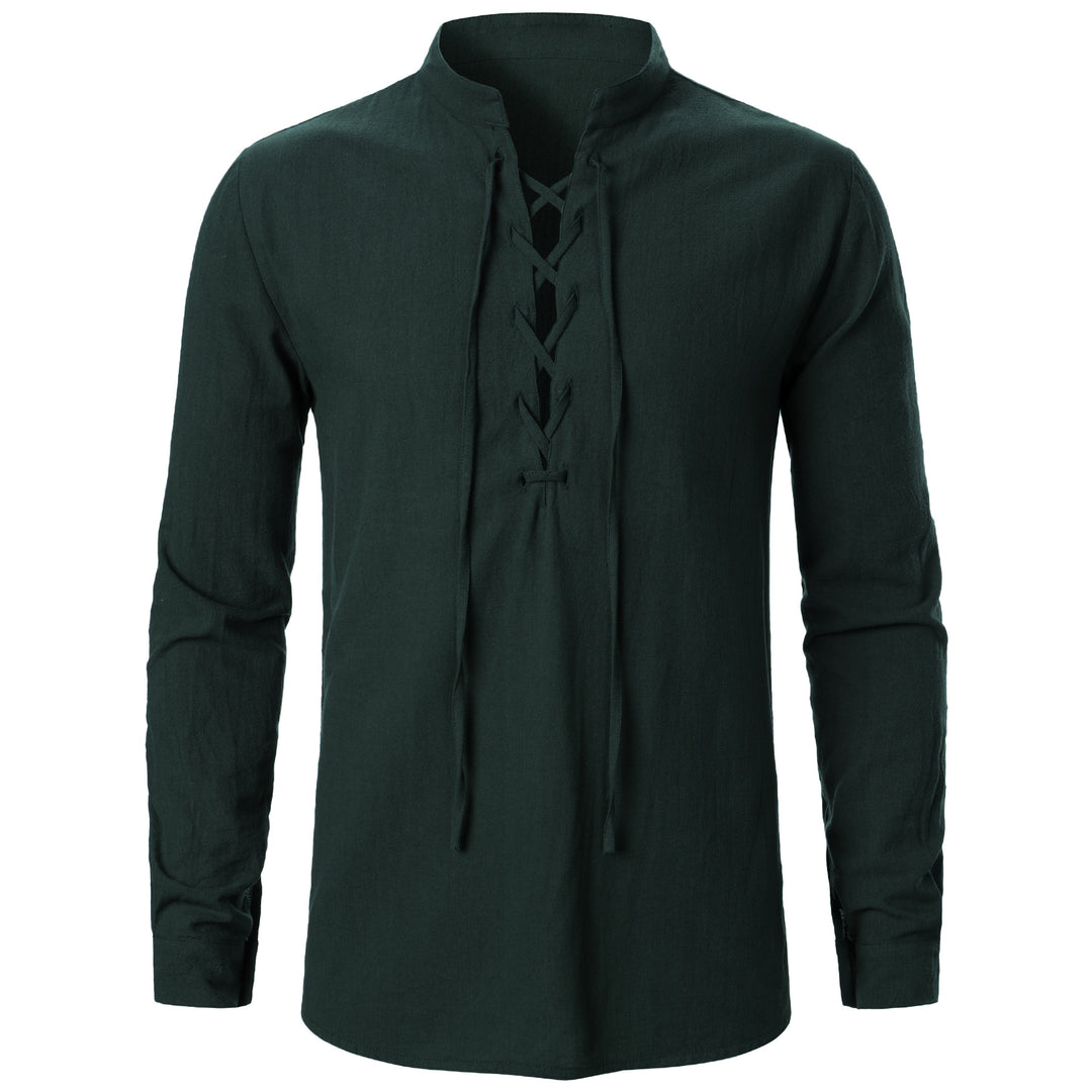 Men Long Sleeve T-shirt with Laces Lune London