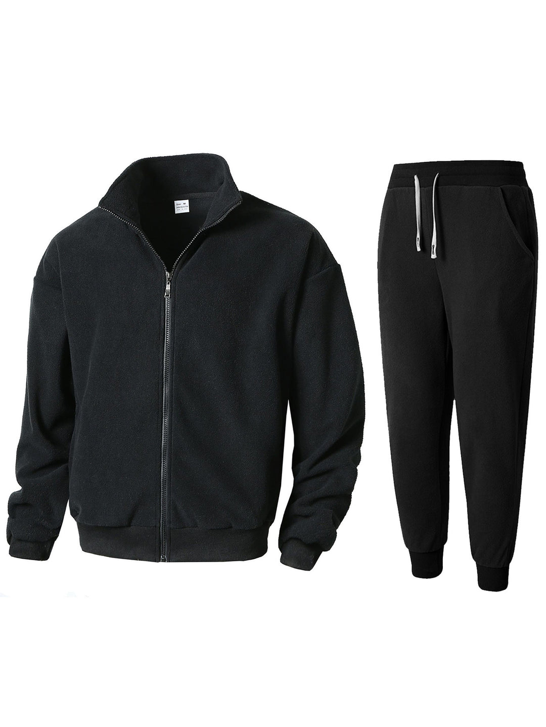 Lune London Men's Polar Fleece Loungewear with High Collar
