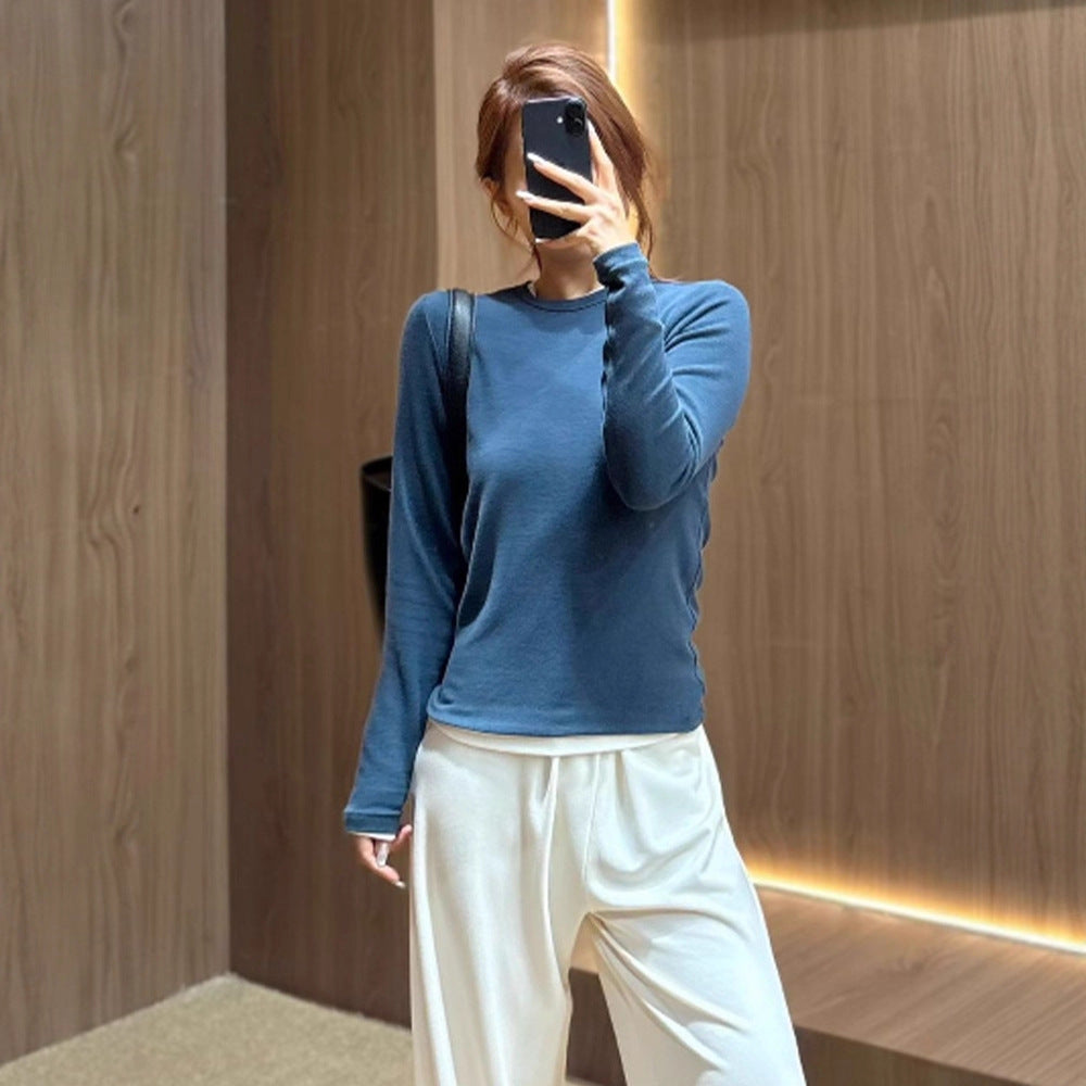 Chemise décontractée à manches longues pour femmes Chic & Stil