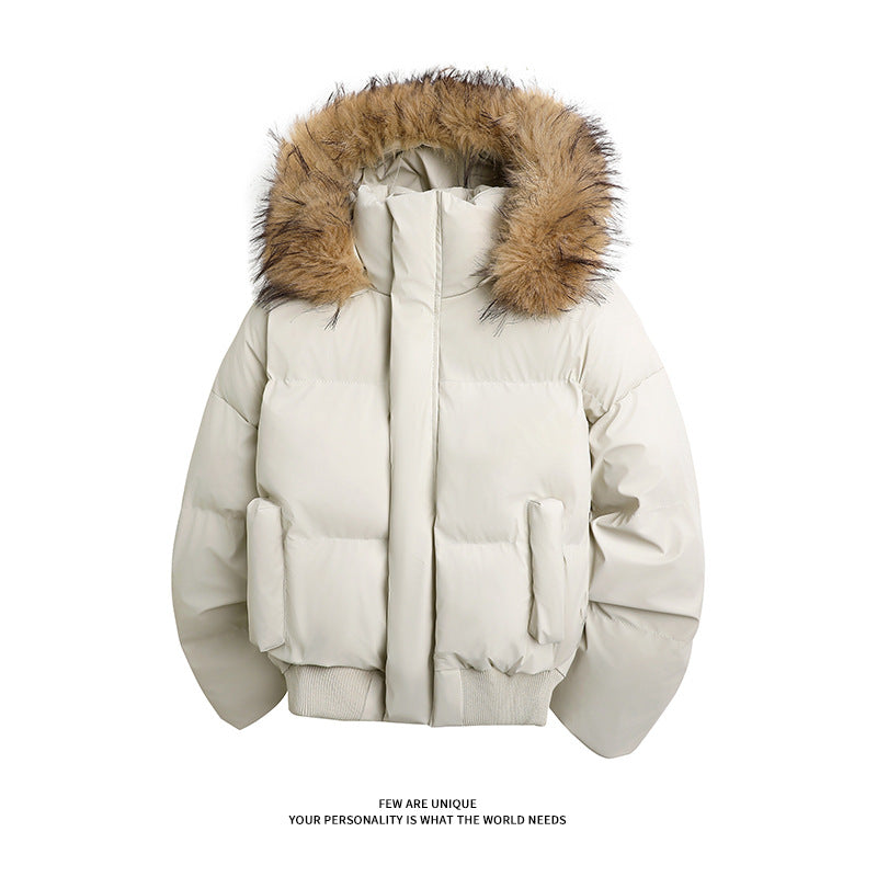 Veste matelassée tendance pour dames avec garniture en fausse fourrure douillette et poches pratiques Lune London
