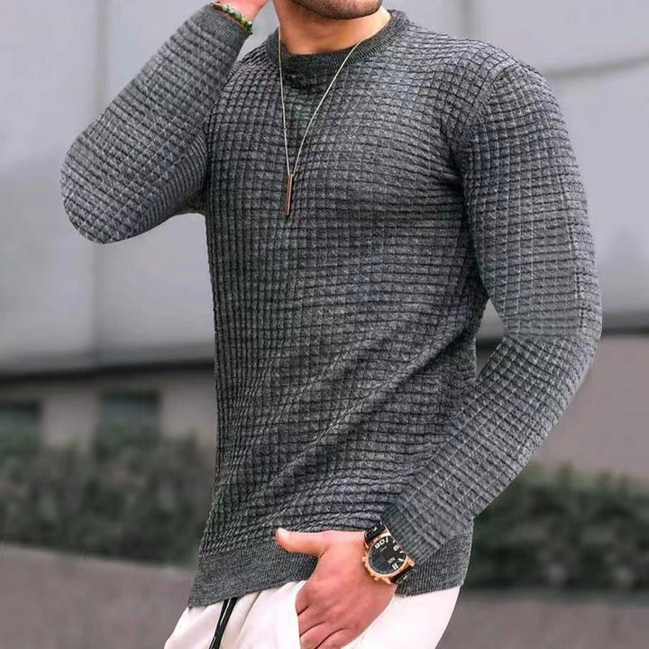 Men's sweater with textured design Lune London