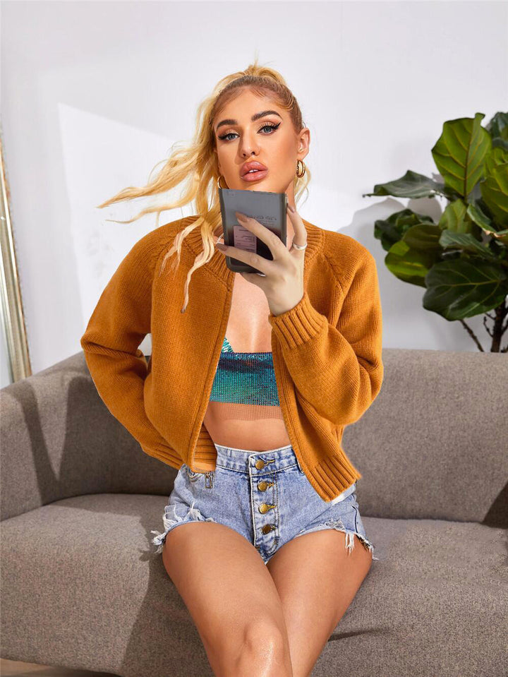 Ladies comfortable knitted pullover in an oversized casual Lune London