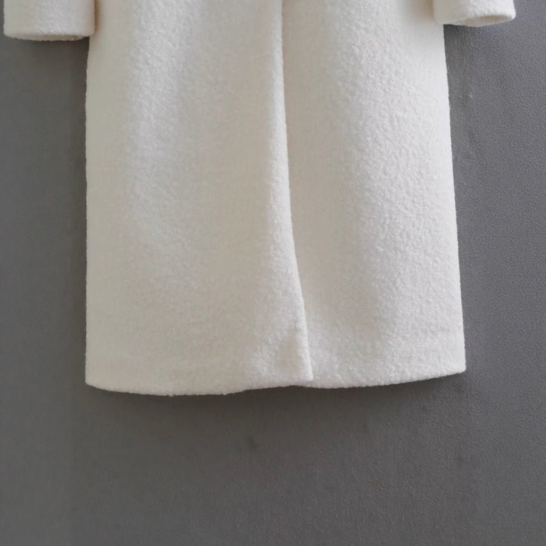 Women oversized wool coat Lune London