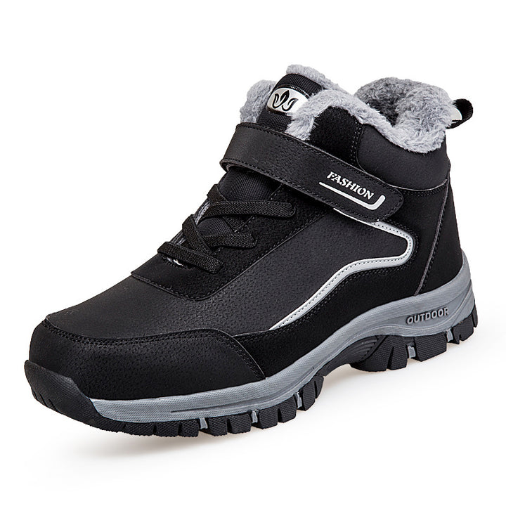 Women outdoor hiking shoes warm padded with adjustable Velcro closure Lune London