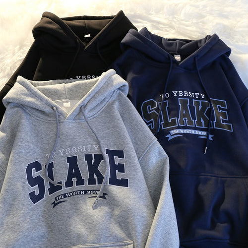 Women's hoodie with casual print and hood Amarae