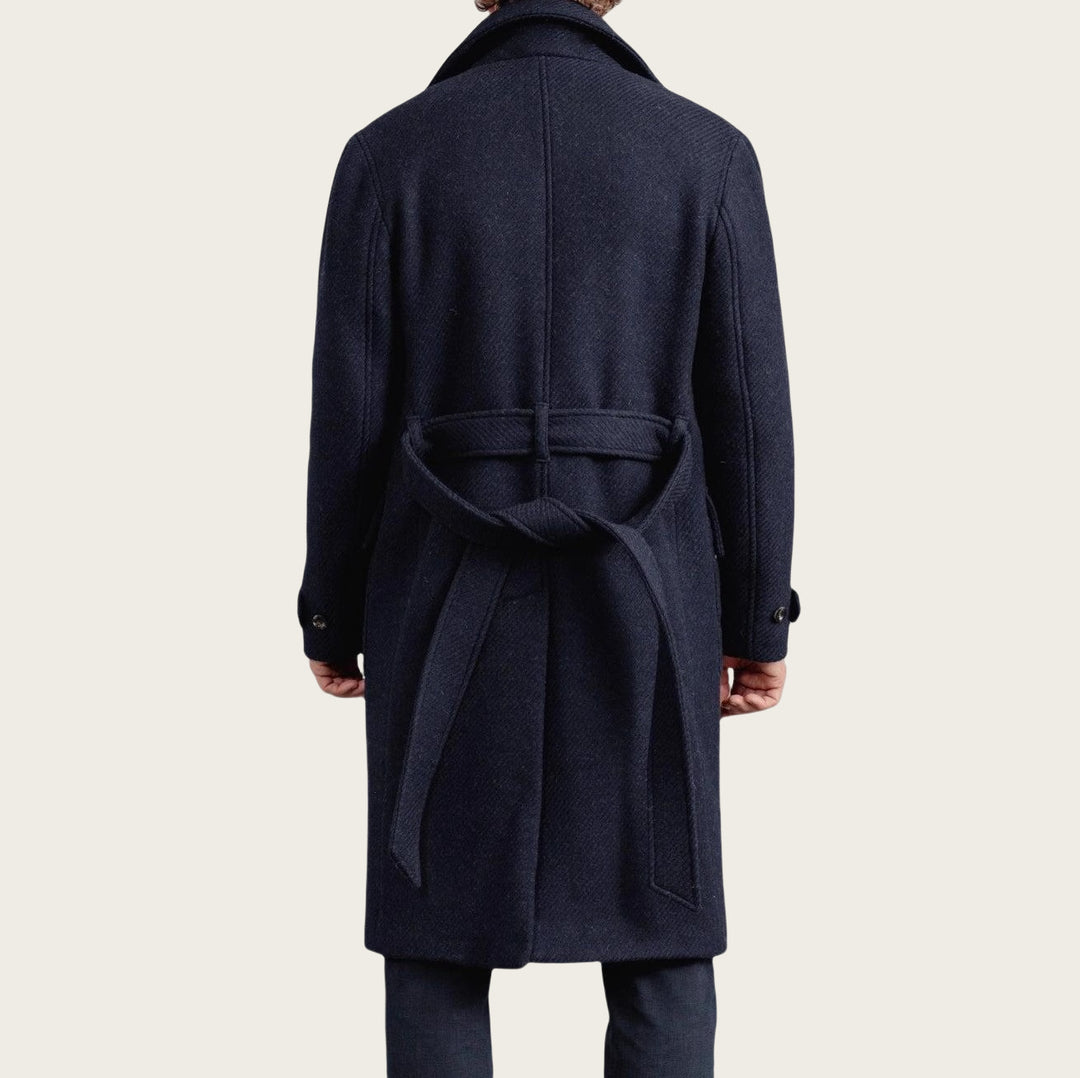 Elegant high-quality wool coat for men Lune London