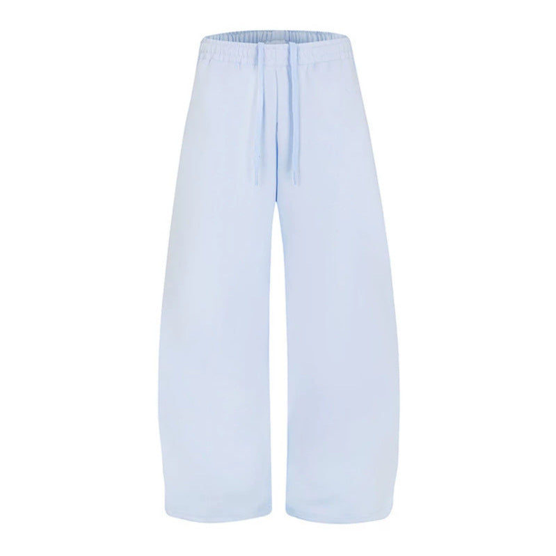 Women's Loose High-Waist Loungewear Pants with Drawstring and Wide Leg Amarae