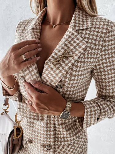 Blazer dress for women with adjustable belt Amarae