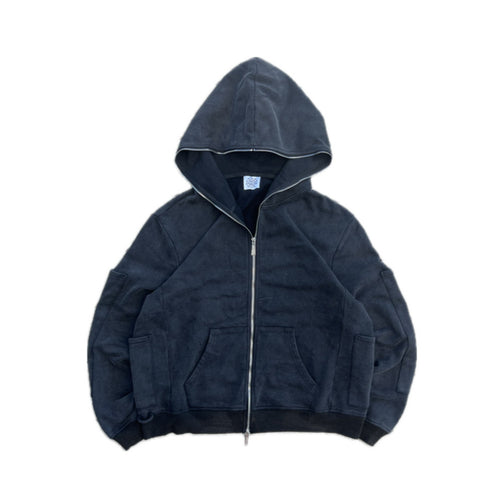 Ladies casual fleece hoodie with practical zipper and kangaroo pockets Amarae