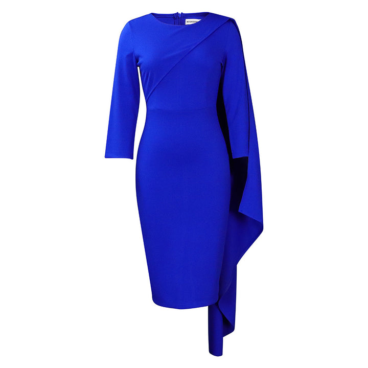 Midi dress for women with asymmetric cut Lune London