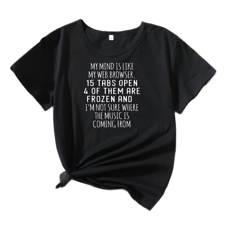 Casual graphic t-shirt for women Lune London