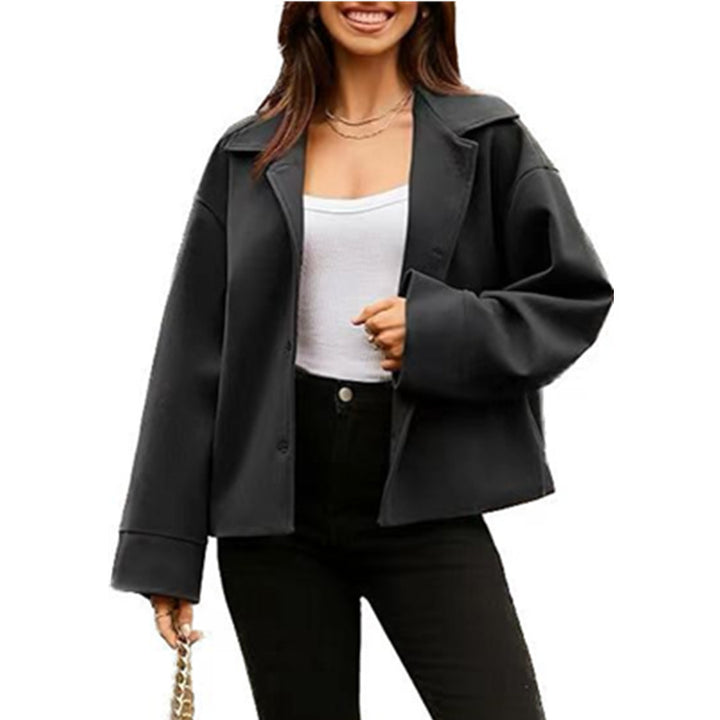 Oversized blazer jacket for women with modern details and a casual fit Lune London
