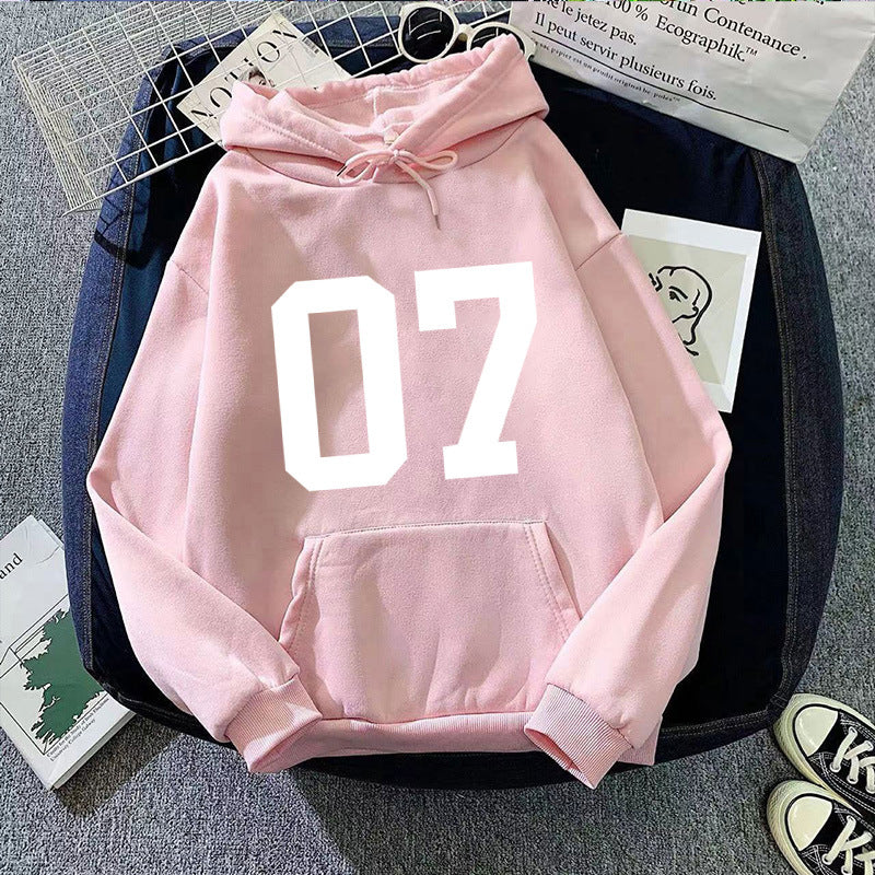 Women's hoodie with large lettering Chic & Stil