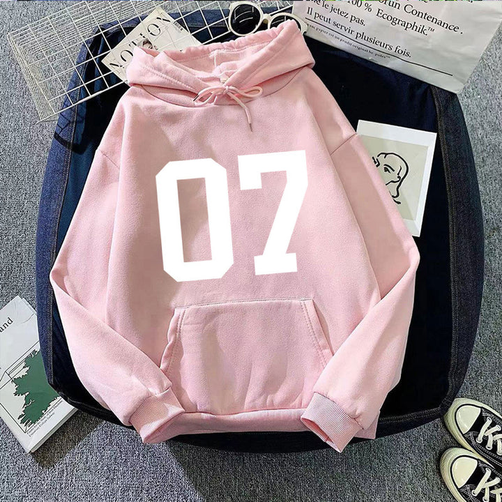 Women's hoodie with large lettering Chic & Stil