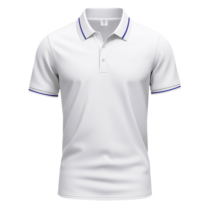 Sporty cotton polo for women with a modern cut and contrasting details Lune London