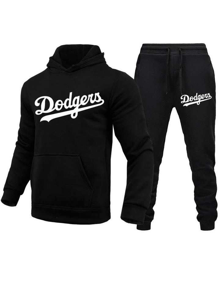 Women's hoodie and jogger set with catchy sporty logo Lune London