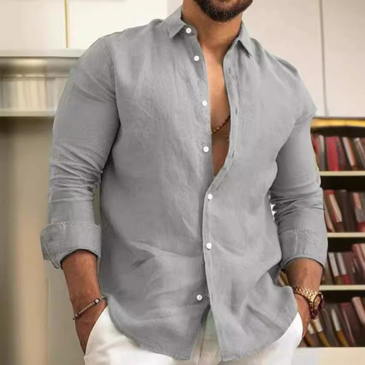 Men's Lightweight Linen Shirt Lune London