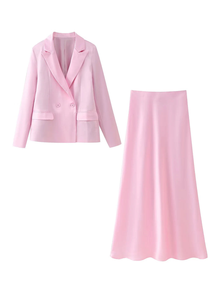Elegant blazer and skirt set for ladies Lune London