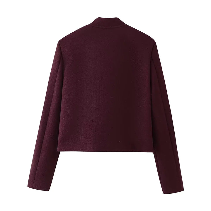 Elegant women's jacket in military style with practical pockets Lune London