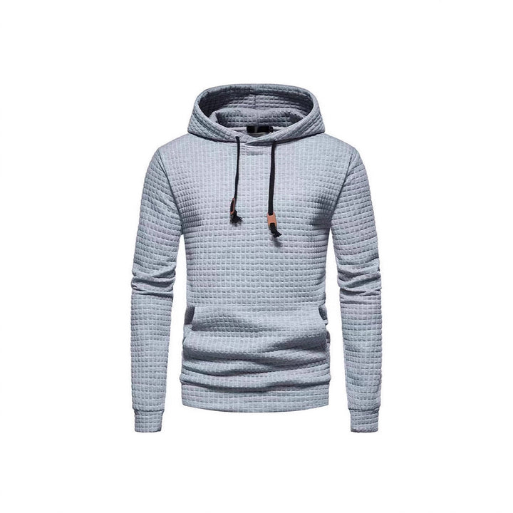 Men's Hoodie with textured design and modern cut Lune London