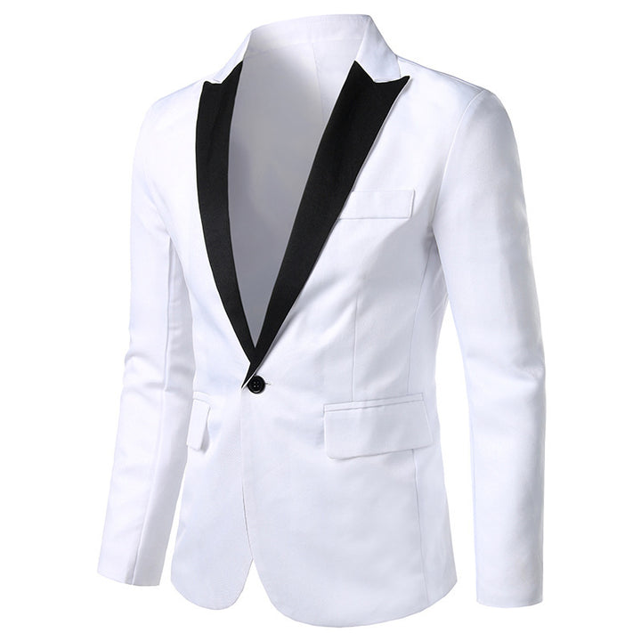 Men's elegant tuxedo jacket with satin peak Amarae