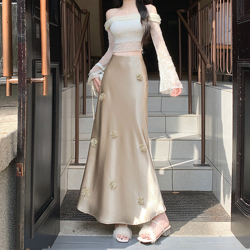 Women Elegant Maxi Dress Off-Shoulder Lune London