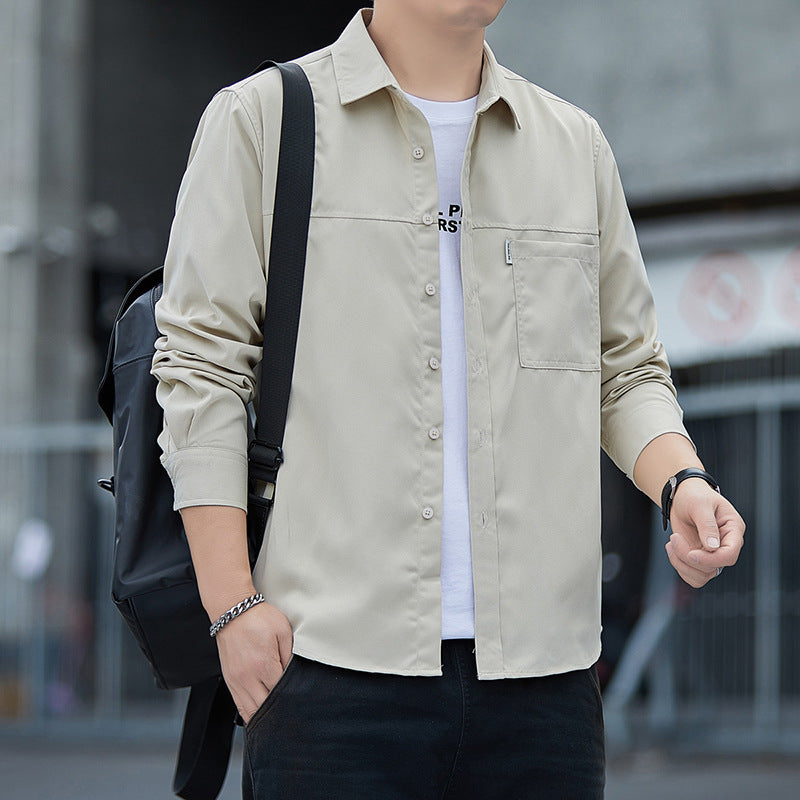 Casual overshirt jacket for men with practical pockets Lune London