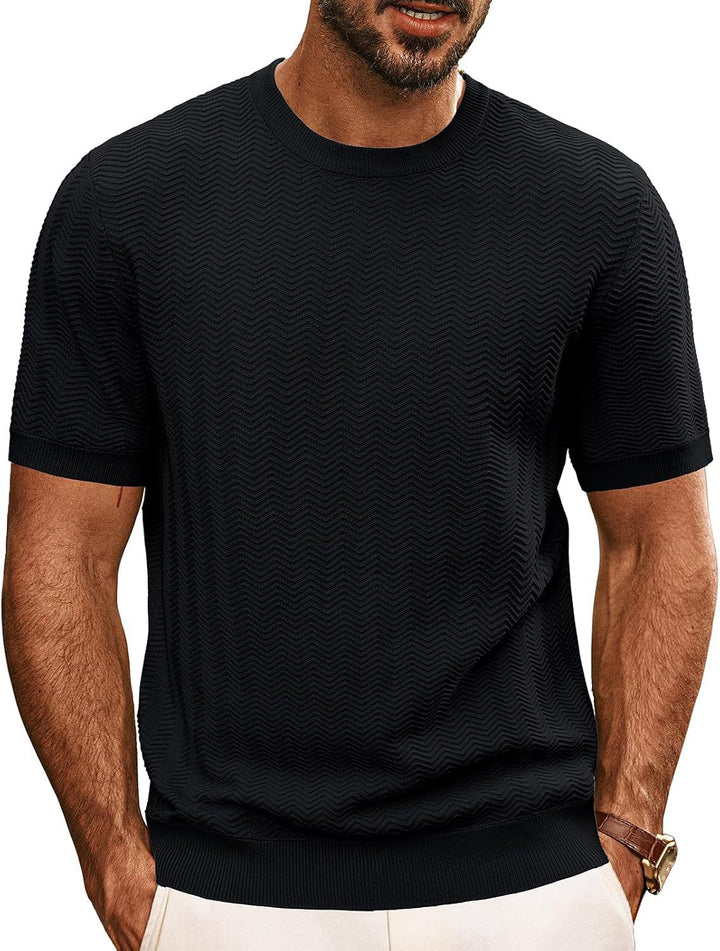 Men's structured crew neck t-shirt Lune London