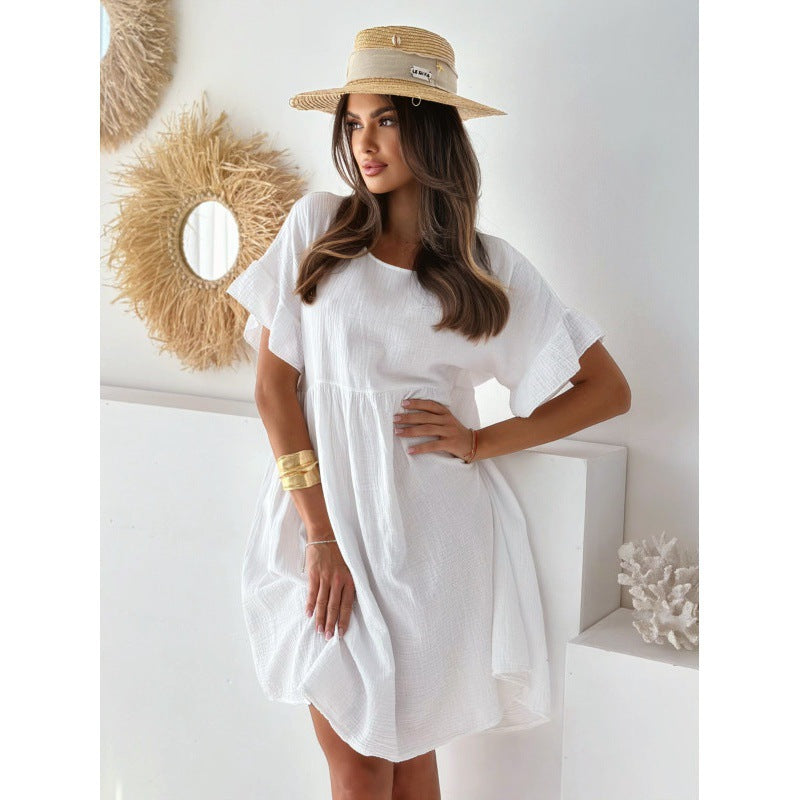 Ladies Breezy A-line Mini dress Lune London