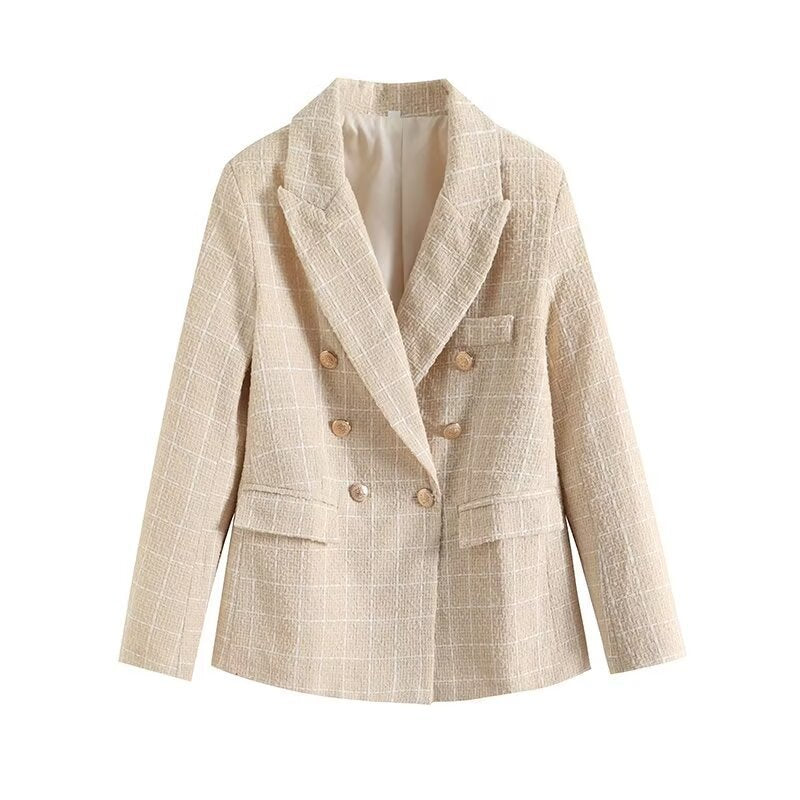Plaid lined jacket for women Lune London