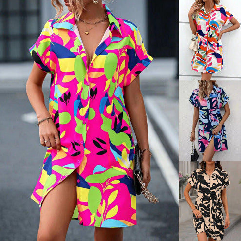 Amarae Women's Casual Shirt Dress