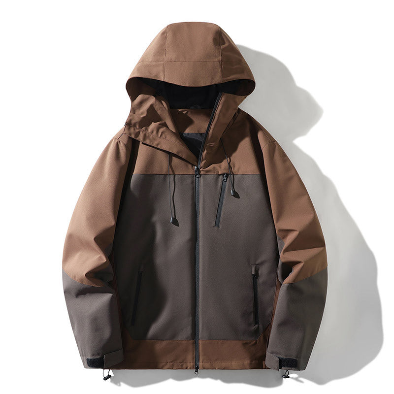 Technical all-weather jacket for women with a versatile hood design and adjustable ventilation openings Lune London