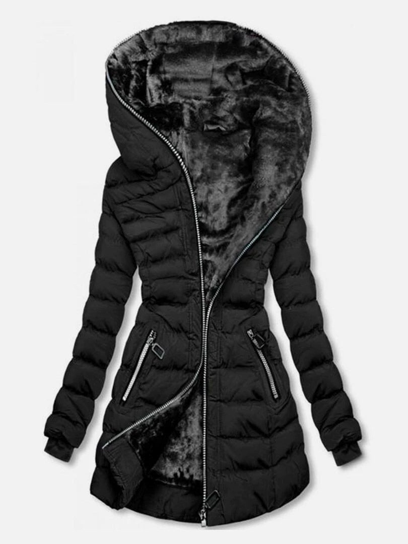 Lune London | Quilted jacket with warm fleece lining