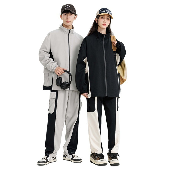 Complete athletic set for men with functional pockets and modern cut Lune London