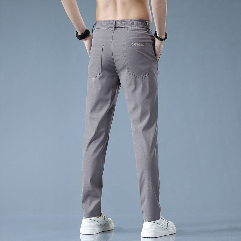 Casual pants for men with elastic waist and practical pockets Lune London