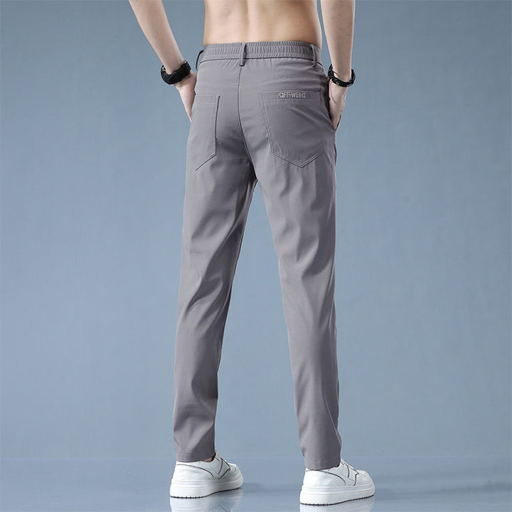 Casual pants for men with elastic waist and practical pockets Lune London