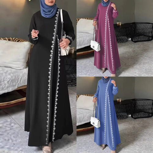 Elegant maxi dress for women with elaborate embroidery Amarae