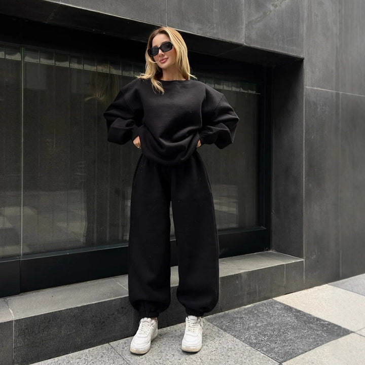 Lune London oversized casual sweatshirt and jogging set for women