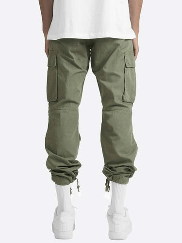 Men's cargo pants with practical side pockets and adjustable waistband Amarae