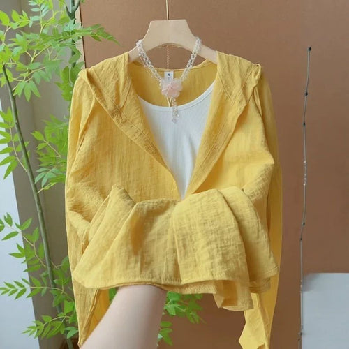 Veste d'été légère pour femmes avec design en volants Chic & Stil