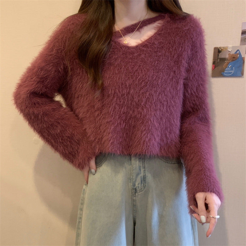 Pull confortable pour femmes en matériau doux et coupe décontractée Chic & Stil