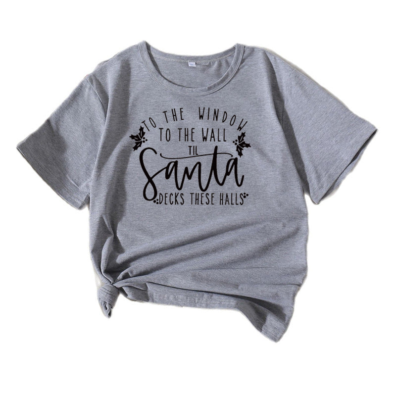 Women Graphic T-shirt Holiday Theme Lune London