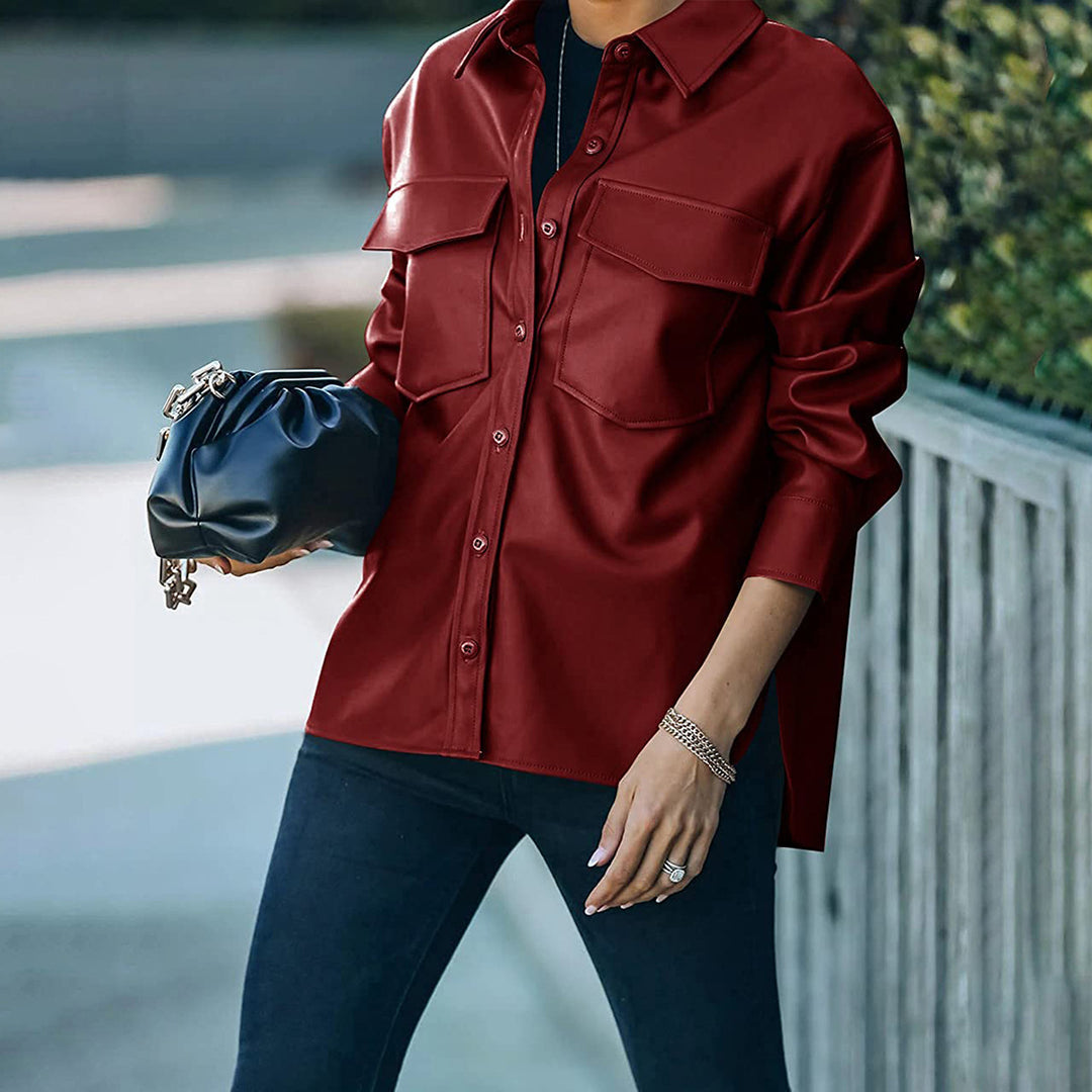 Elegant bomber jacket for women with pockets and modern cut Lune London