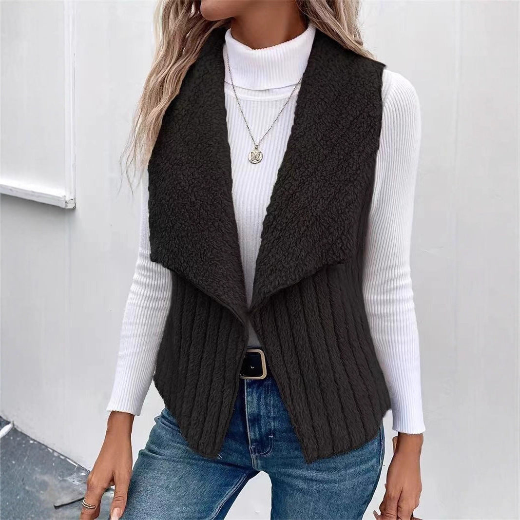 Lune London Soft Faux Fur Vest for Women
